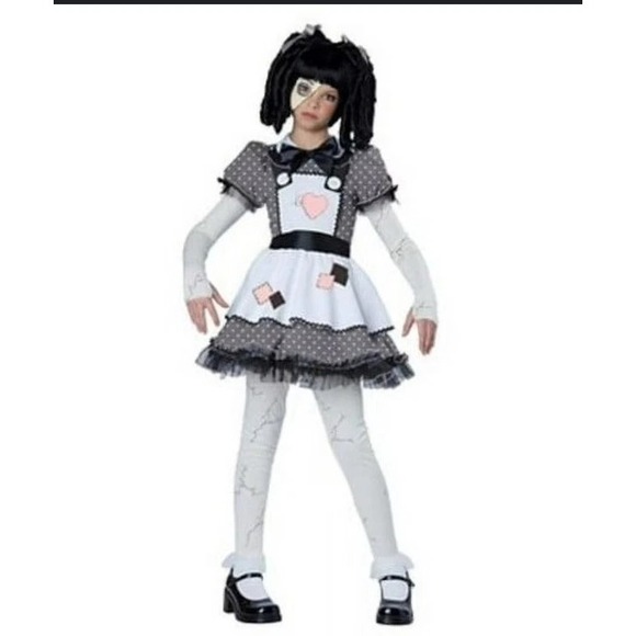 California Costumes Haunted Doll Child Costume Medium 8-10 - Picture 1 of 6